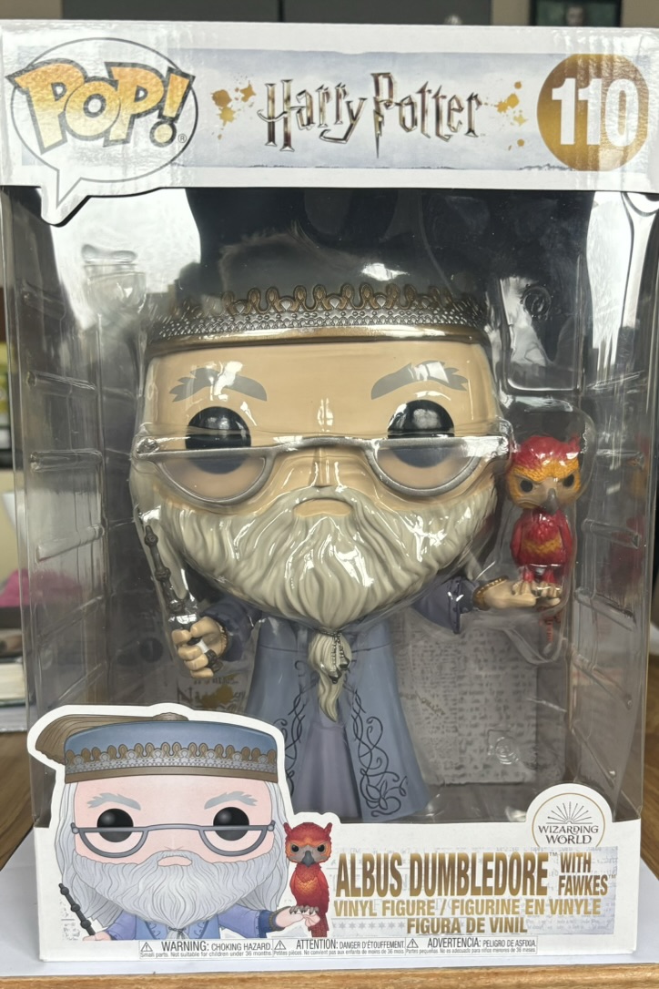 Albus Dumbledore with Fawkes Funko Pop - Image 3