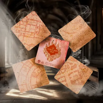 Marauders Map Coasters